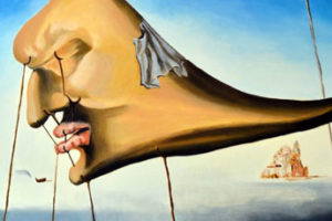 Deskripsi Lukisan Karya Salvador Dali Sleep (sleeping)