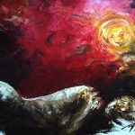msh ada matahari, oil on canvas 90 x 60 , tahun 2002